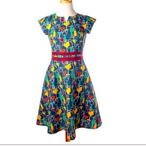Mata Traders Wine About It Dress medium